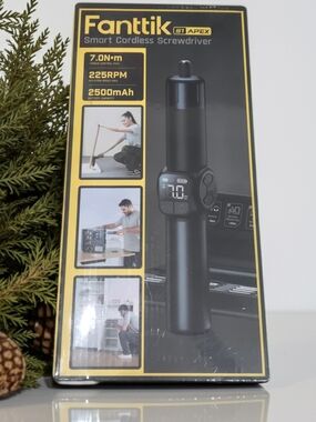 Fanttik S1 Apex Cordless Electric Screwdriver with 8 Torque Settings & LED Light